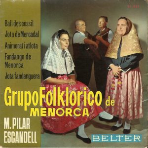 1964-GRUPO FOLKLORICO DE MENORCA M. PILAR ESCANDELL (1)